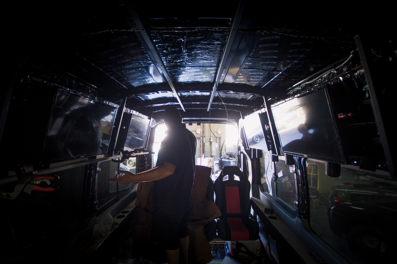 Illustration for article titled This Ford Raptor-Style Transit Van Is The Ultimate Off-Road People Mover